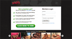 Desktop Screenshot of members.bootystudio.com