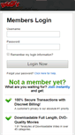 Mobile Screenshot of members.bootystudio.com